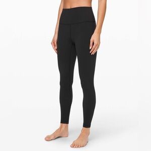 Lululemon Wunder Under High-Rise Leggings – Black (Size 4)